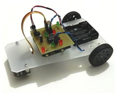 Arduino Uno izgi zleyen Robot Projesi