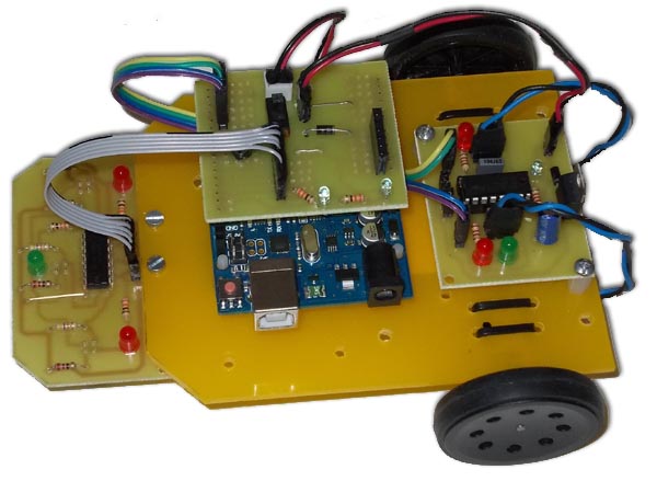 Arduino Uno R3 Line Follower Robot