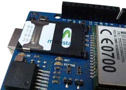 Arduino GSM Shield SIM kart