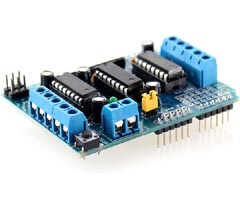 Arduino L293 Motor Src Devresi