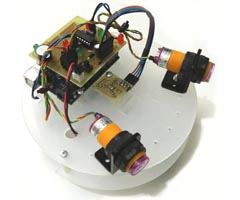 Diskbot Arduino Obstacle Avoiding Robot
