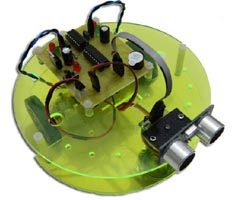Diskbot Servo Motorlu Ultrasonik Sensrl Engelden Kaan Robot