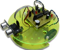 Diskbot Servo Motorlu Ultrasonik Sensrl Engelden Kaan Robot