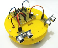 Diskbot Ultrasonik Sensrl Engelden Alglayan Robot