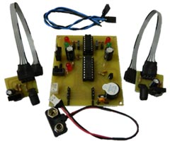 Obstacle Avoider Robot Circuit