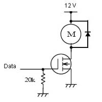 Fet ile DC Motor Sr