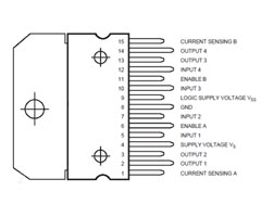 L298 Motor Src Entegre