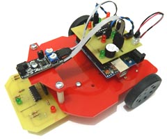 Mini Arduino Engel Algılayan Çizgi İzleyen Robot