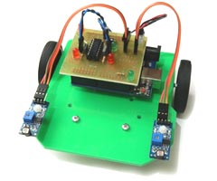 Arduino Uno R3 Ik zleyen Robot