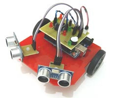 Mini Arduino Obstacle Avoider Robot With Ultrasonic Sensor