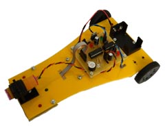 Mini Line Follower Robot With MZ80 Infrared Sensor