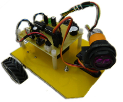 Servolu MZ80 Sensörlü Engelden Kaçan Robot
