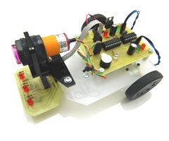 Obstacle Avoiding Line Follower Robot With MZ80 Sensor