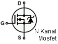 N Kanall oaltan Mosfet