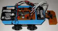 Engel alg�layan �izgi izleyen robot