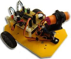 Obstacle Avoider Robot With MZ80 Sensor And Servo