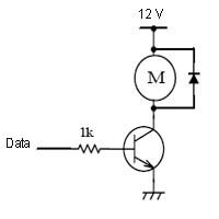 Transistr ile DC Motor Sr