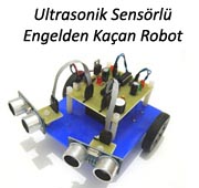 Ultrasonik Sensrl Engelden Kaan Robot