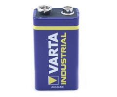 Varta Industrial 9 V Alkalin Pil  