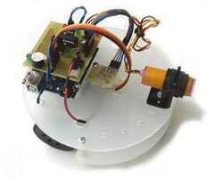 Diskbot Arduino Obstacle Avoiding Line Follower Robot