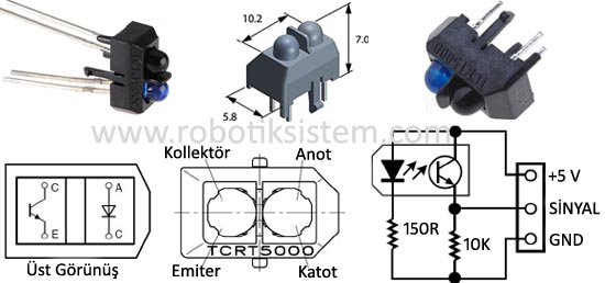 TCRT5000 Sensör